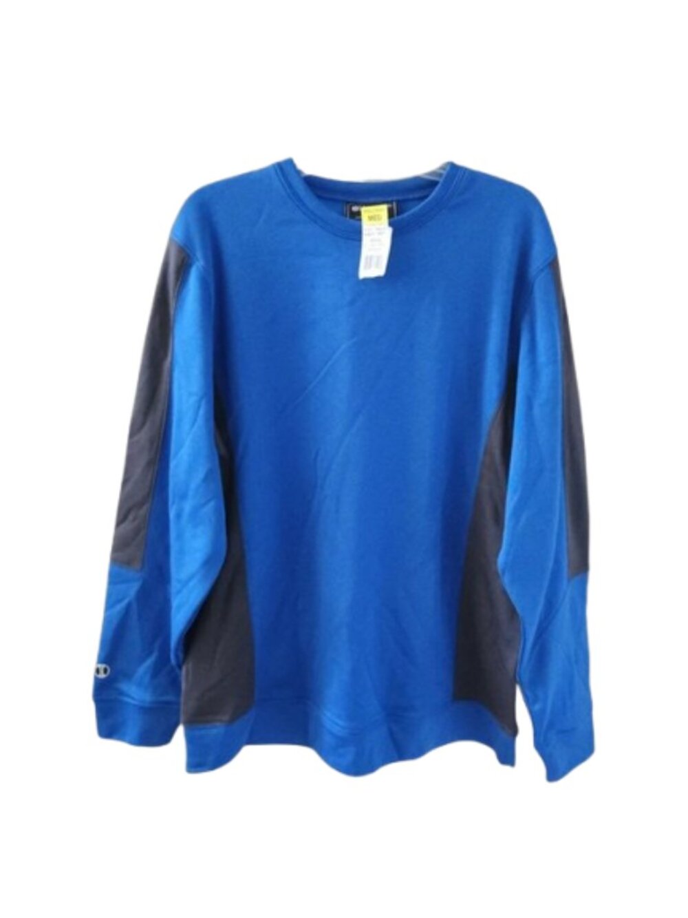 NWT Holloway Men's Artillery Crew Neck Long Sleeve Sweater Blue Medium
